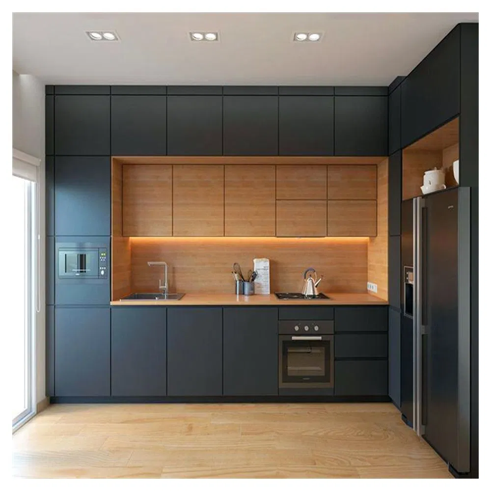 Cbmmart Modern Designs Home Furniture Wood Modular Laminated Kitchen Cabinets