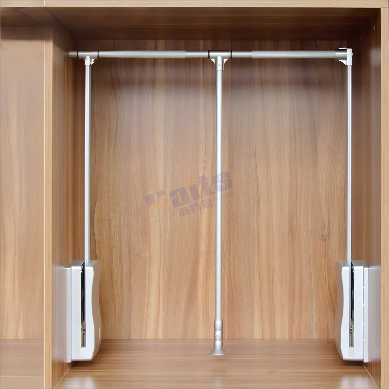 Pull-Down Wardrobe Lifter Hanger Urable Closet Hanger Hardware Manufacturer