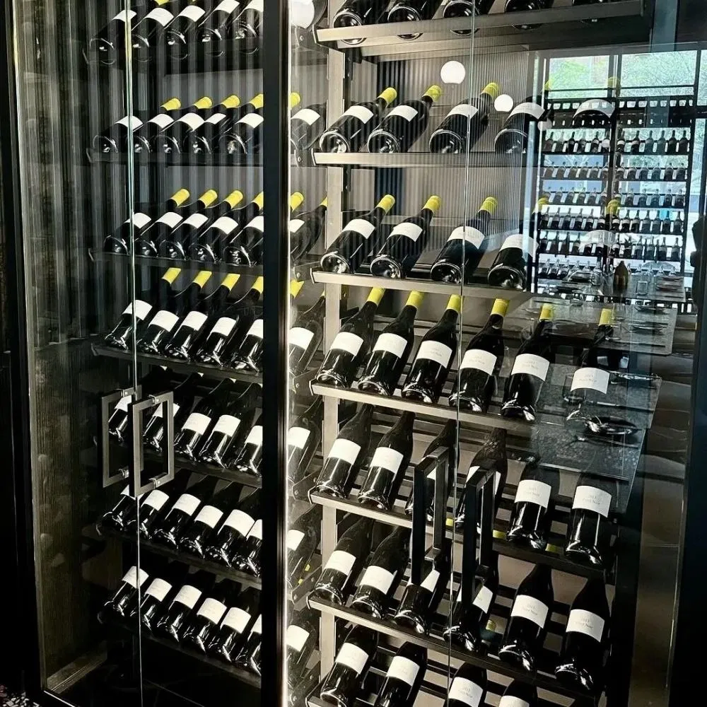 Elegant Walk-in Wine Storage with Premium Customizable Features