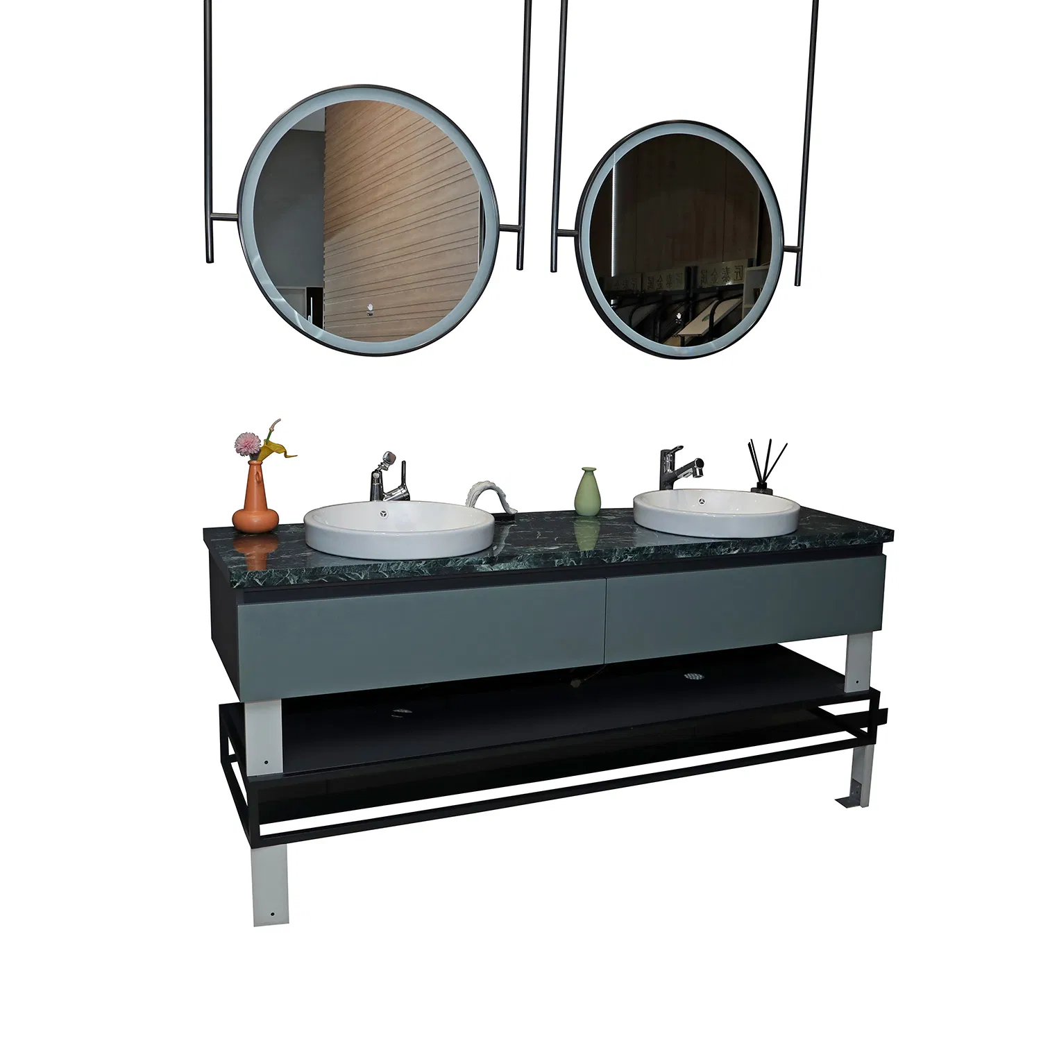 Jataii Bathroom Cabinet Functional Bathroom Cabinets with Linen Tower and 5 Bathroom Count