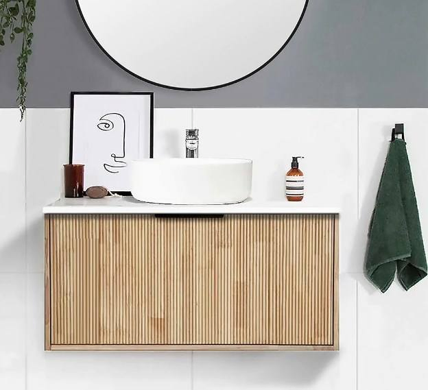 Bathroom Commercial Double Sink Bathroom Vanity Cabinet 2025