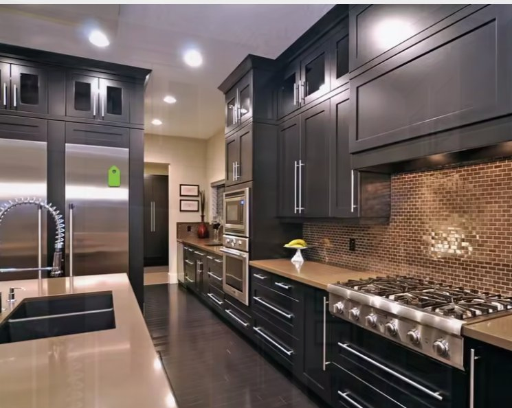 Full High End Modern Portable Wooden Pantry China Cabinets for Sale Set