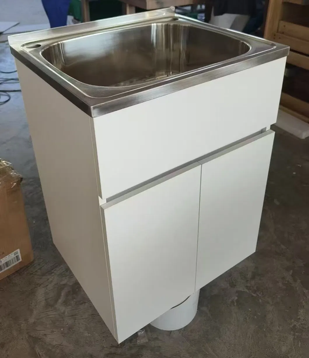 Laundry Cabinet with Legs