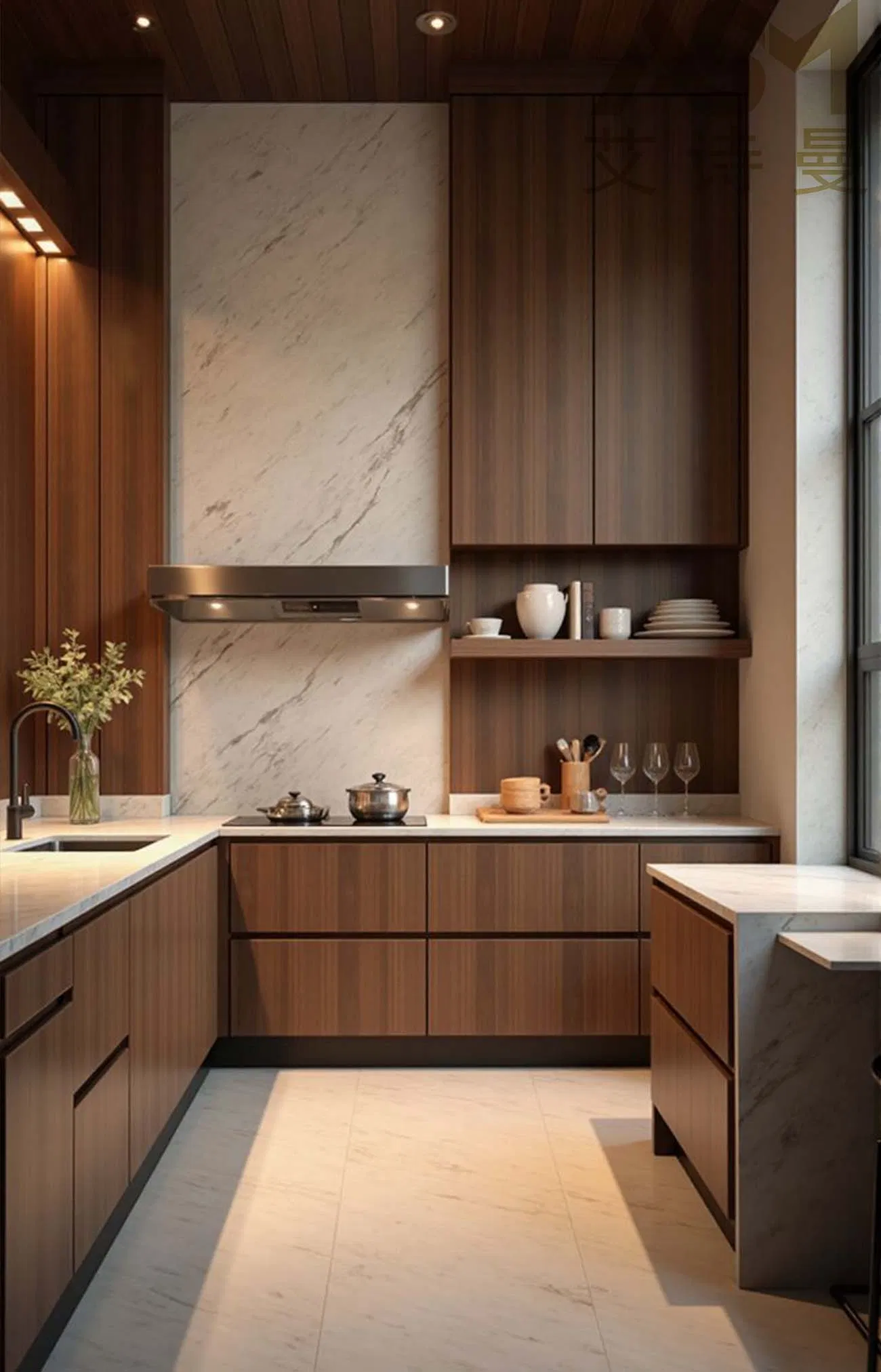 Versatile Cabinet Unit with Multi-Zone Storage