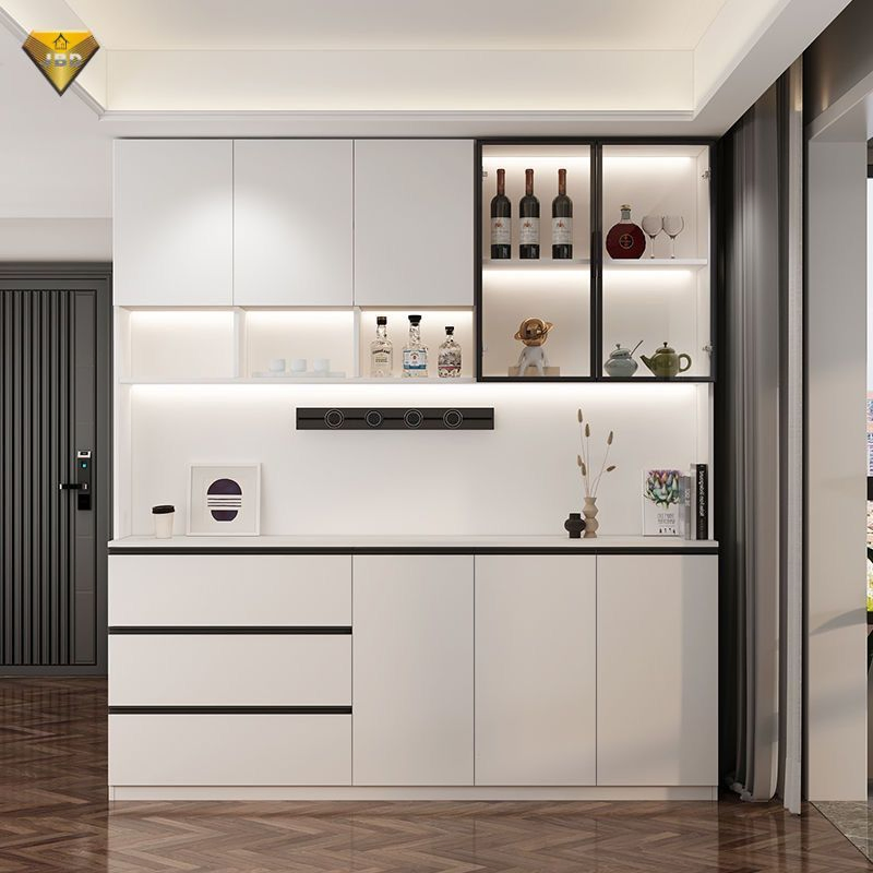 Wine Cellar Refrigerator Cabinet with Cooling System Cigar Storage Cabinet for Hotel