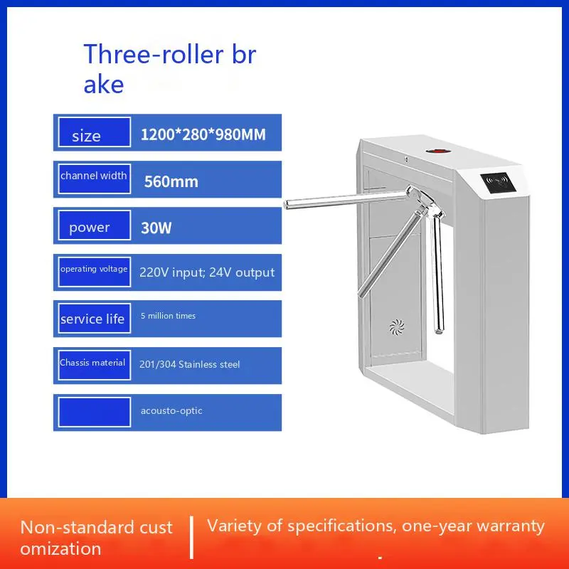 Cheap Factoryoem/ODM Durable Smart Fast Speed Swing Automatic Used Industrial Gym Turnstile Gate Manufacturer, Factory