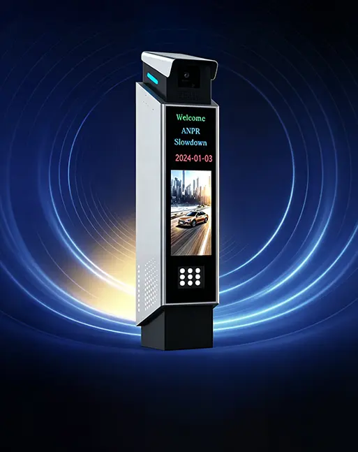 Anrui license plate recognition camera for ticketless parking entry