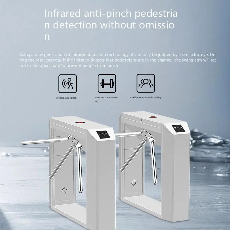 Cheap Factoryoem/ODM Durable Smart Fast Speed Swing Automatic Used Industrial Gym Turnstile Gate Manufacturer, Factory