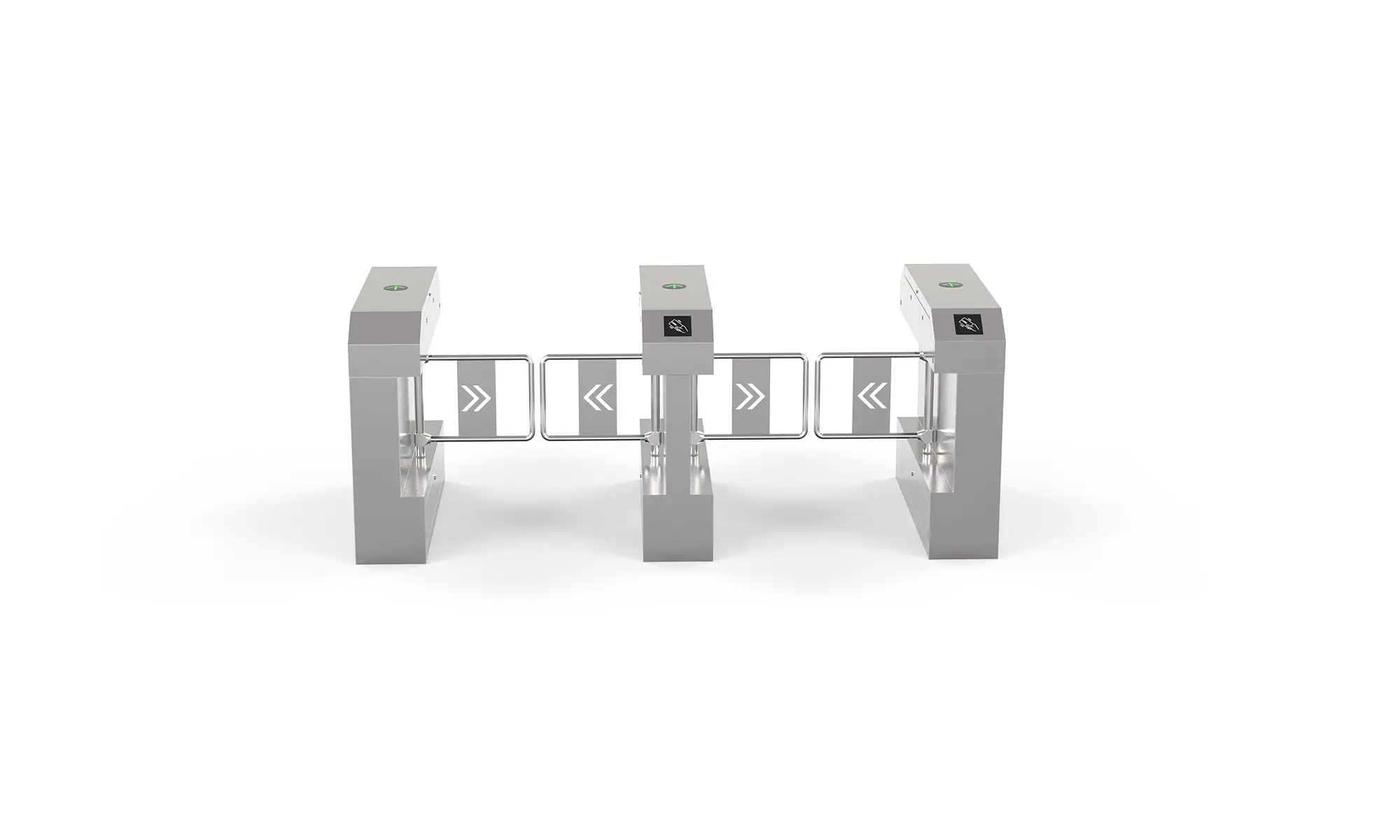 Swing turnstile gate installation diagram 1