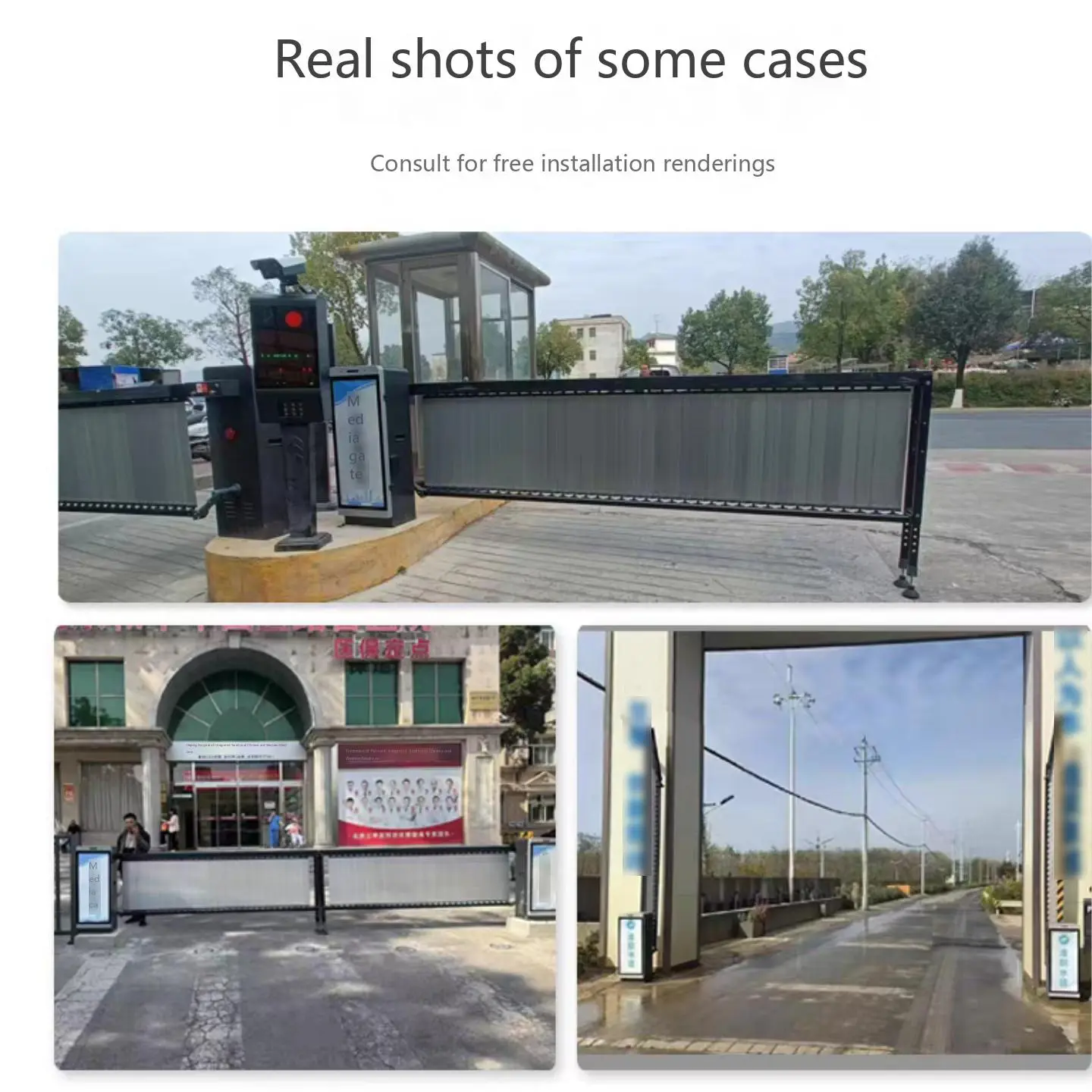Durable Intelligent Barrier Gate Model D03 Manufacturer, Suppliers