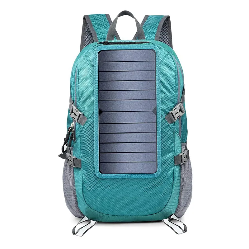 Hiking Camping Backpack with Solar Panel and USB Port to Power All Your Devices