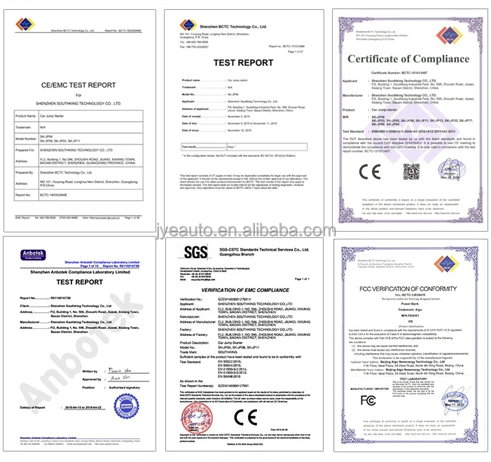 Product Certifications