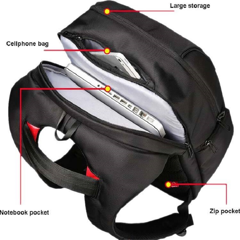Solar Backpack Charger Anti-Theft Laptop Powered Hydration Pack with 21L Water Bag