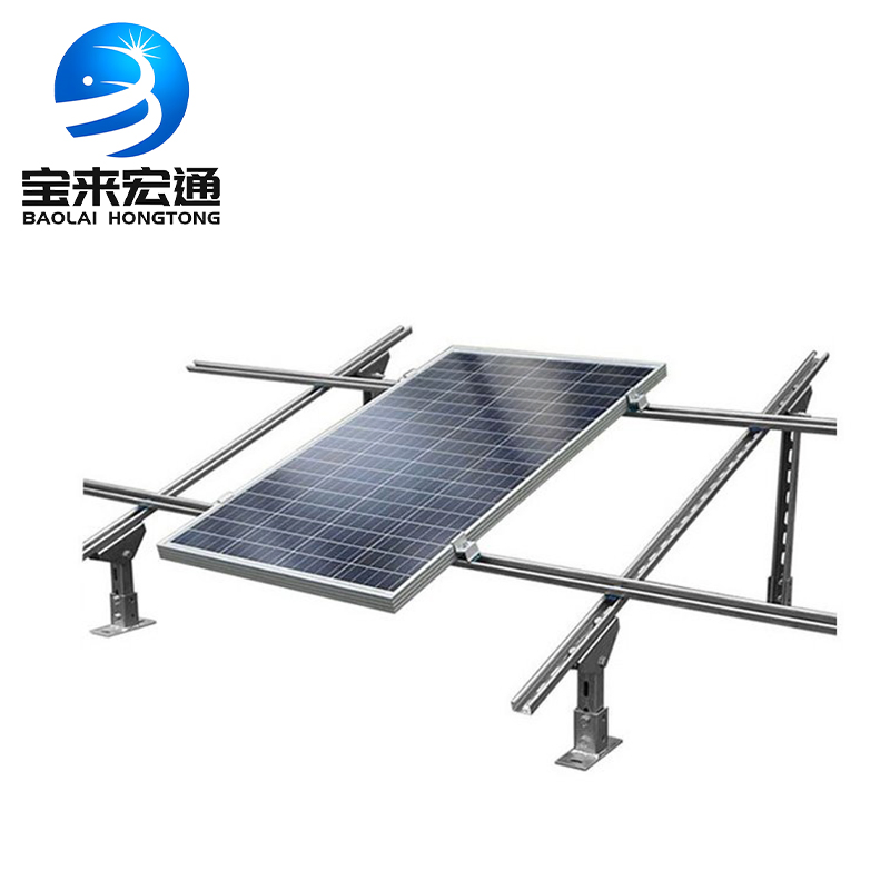 Hot-DIP Galvanized Double Column Solar Panel Mounting System