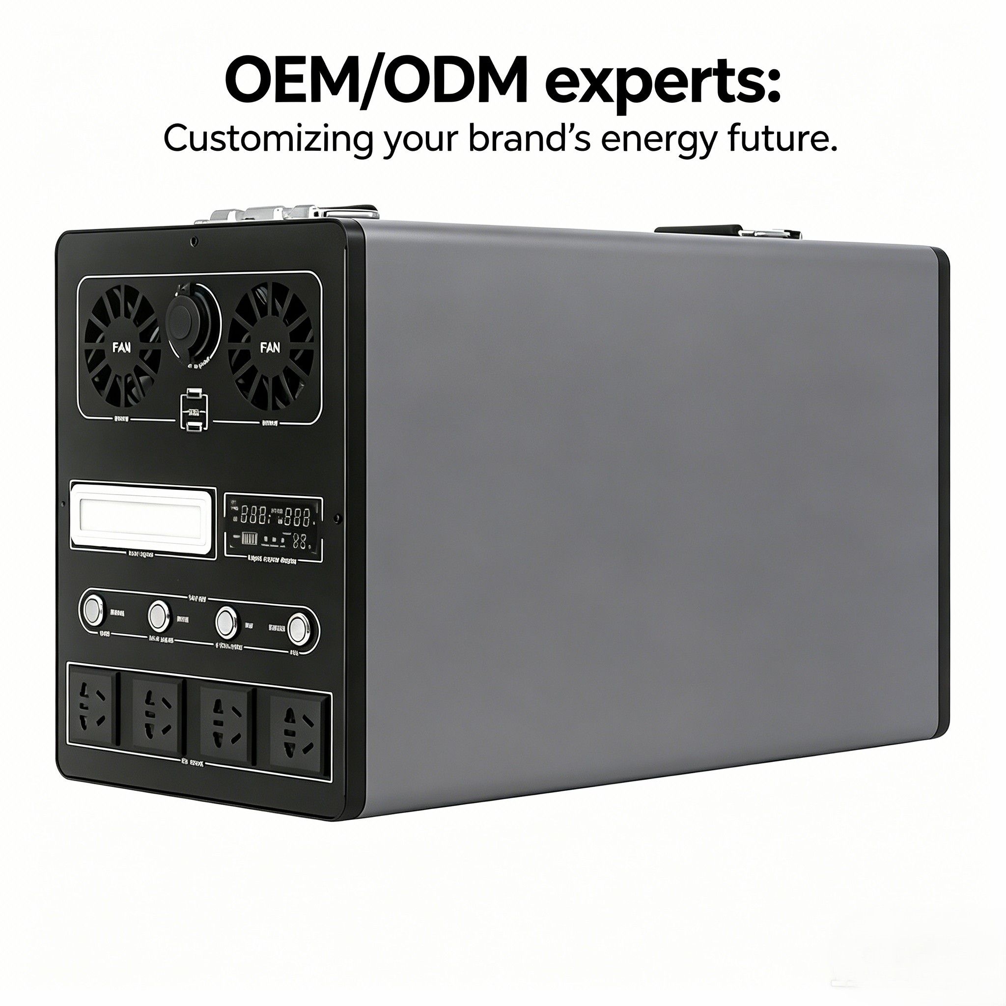 Portable 2500WH 800W Home Power and Home Camping Power Station for Storing Multi-functional Car External Battery