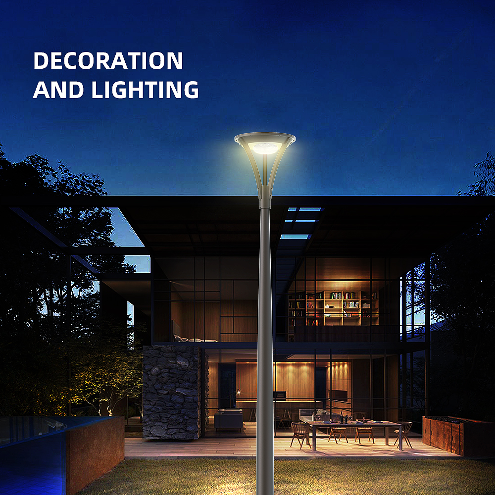SRESKY Commercial Solar Lights Landscape Street Lampe Solaire Industrial Solar Street Light Outdoor Solar Street Lamp