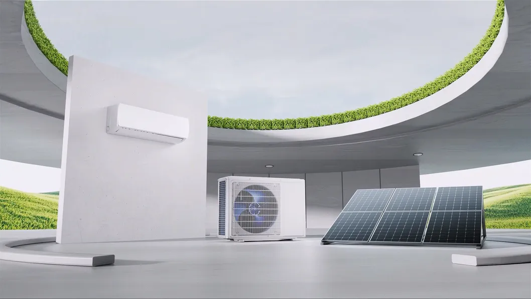 Saving Power 90% Acdc on/off Grid Direct Solar Panel Air Conditioner