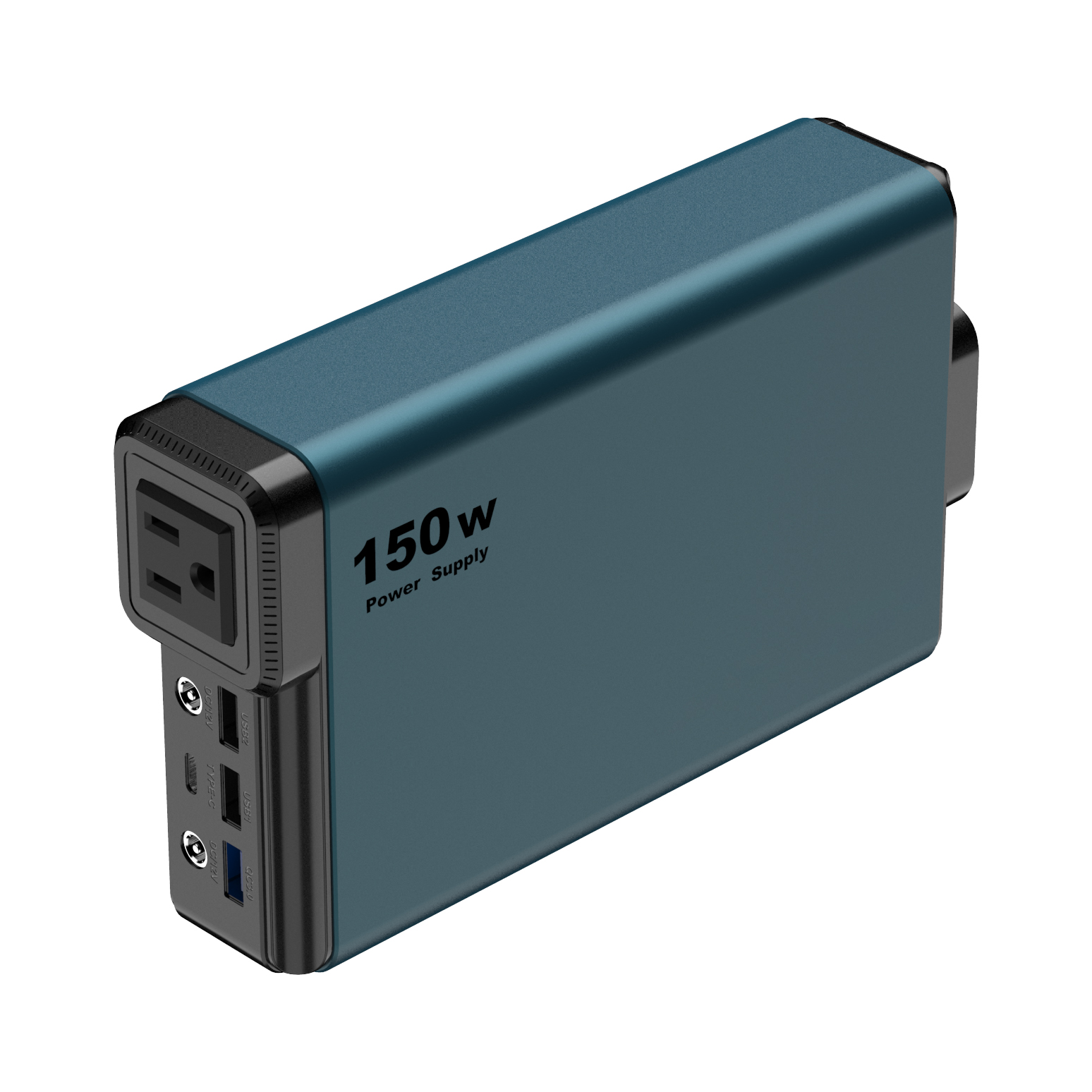 Portable 150W 3.7V Outdoor Energy Storage Power Station with Larger 32000mAh Capacity