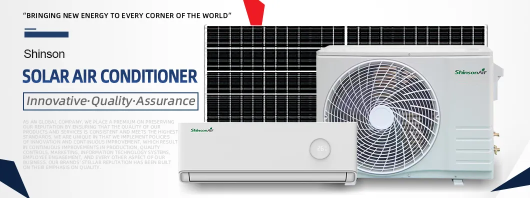 OEM ODM Wall Split Hybrid Green Eco-Friendly Solar Power Air Conditioner