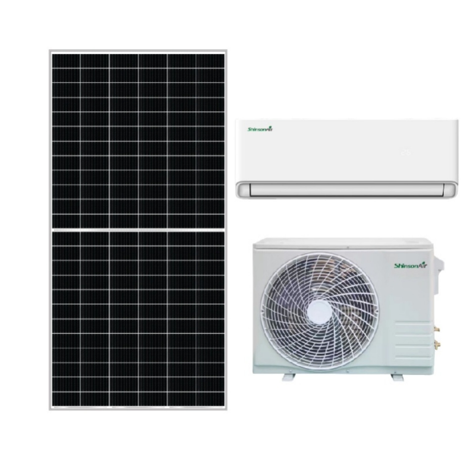 Lightweight Auto-Clean Solar Power Air Conditioner with Wi-Fi