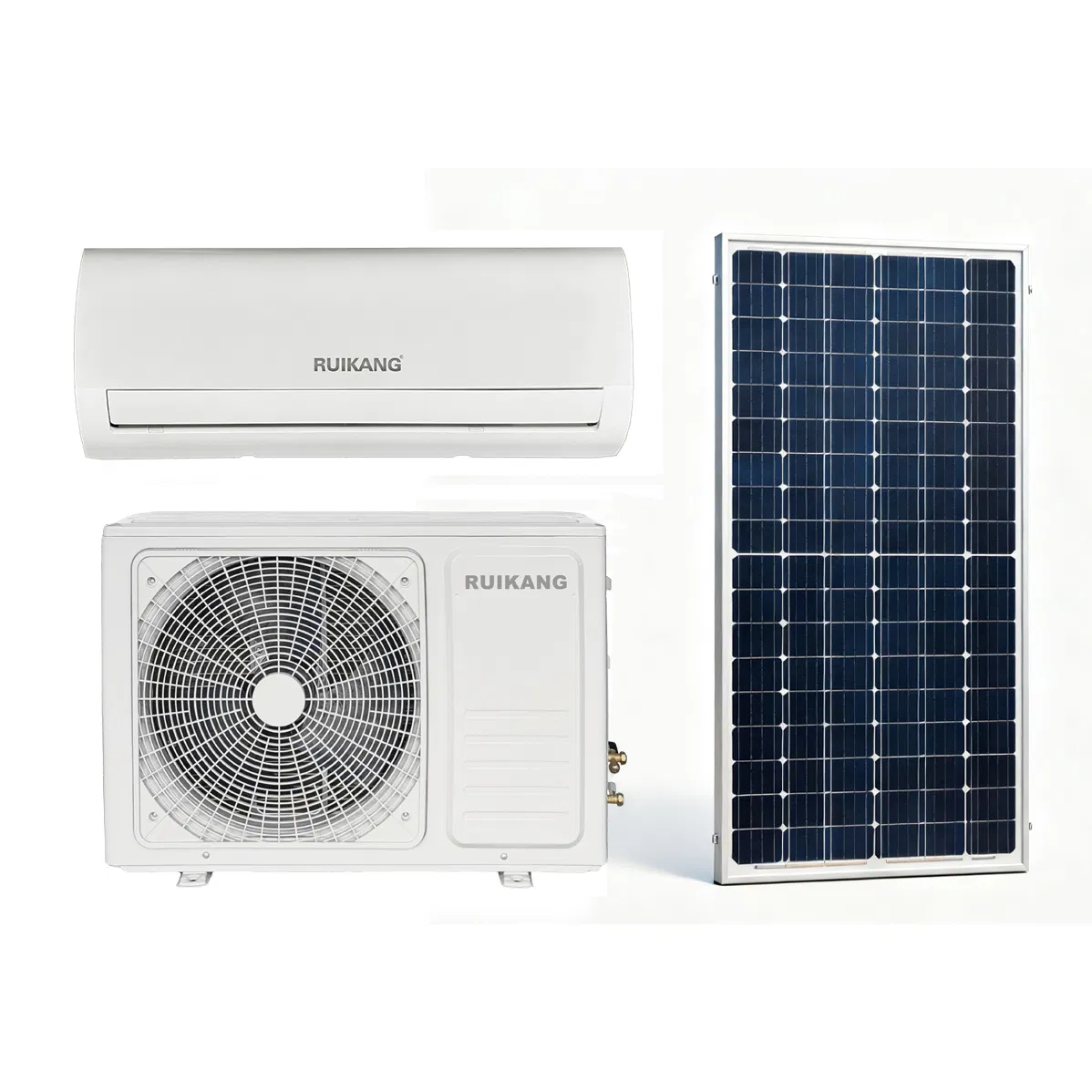 Solar Powered Hybrid Inverter Split Air Conditioner Display 1