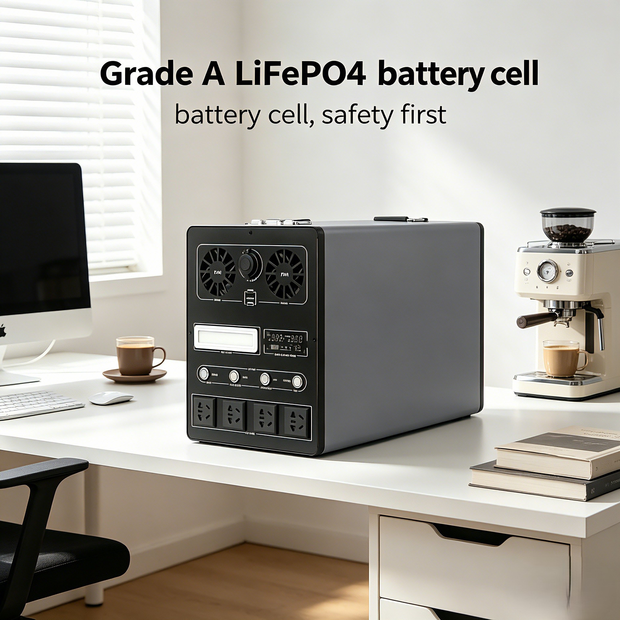 Portable 2500WH 800W Home Power and Home Camping Power Station for Storing Multi-functional Car External Battery