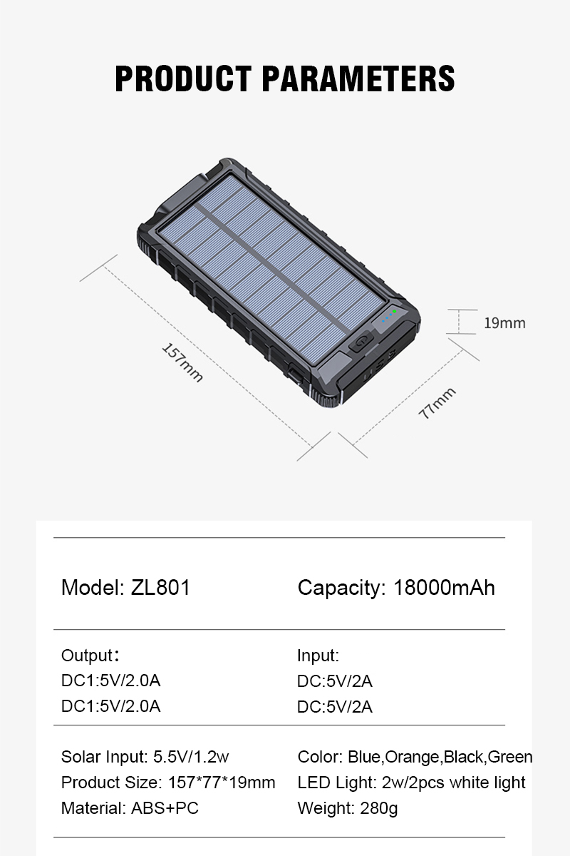 Solar Power Bank Detail 10