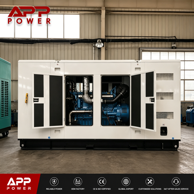 Silent Generator Combined Green Power System Off-Grid Working Mode Eco-friendly Remote Site Solutions Diesel Generator