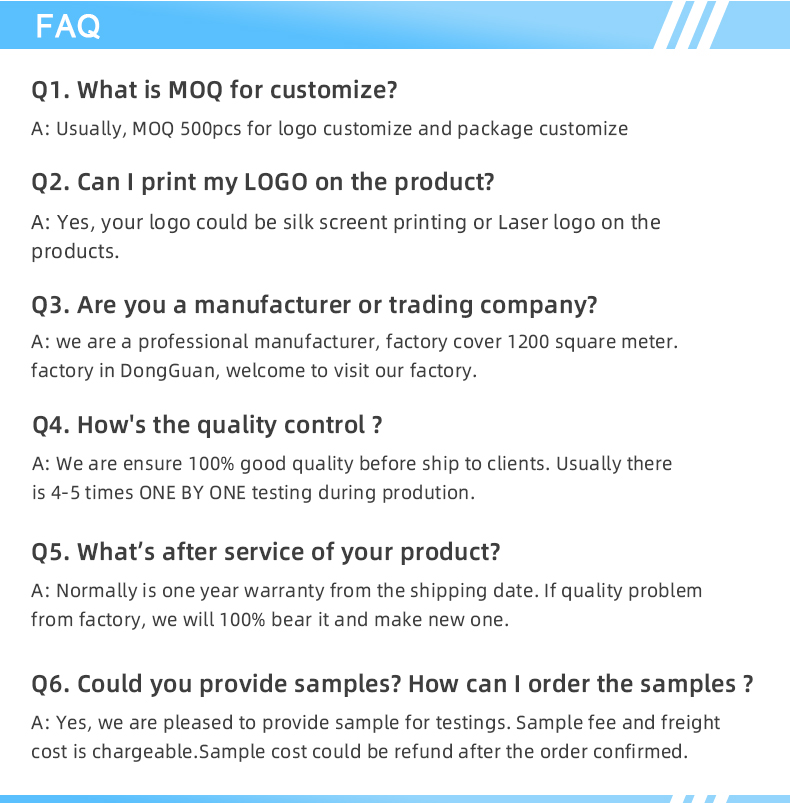 FAQ Overview