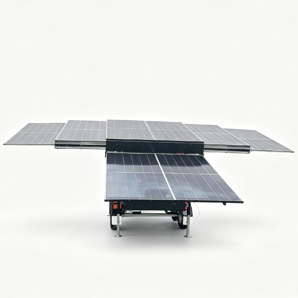 28Kw Hybrid Solar Generator Power Plant with Lithium Ion Battery and MPPT Controller 50/60Hz 230/400V