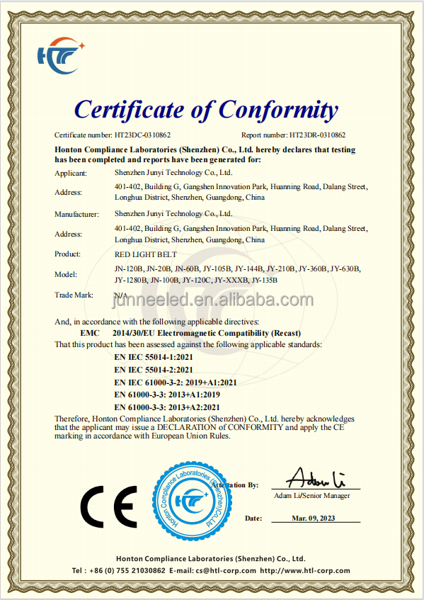 RoHS Certificate