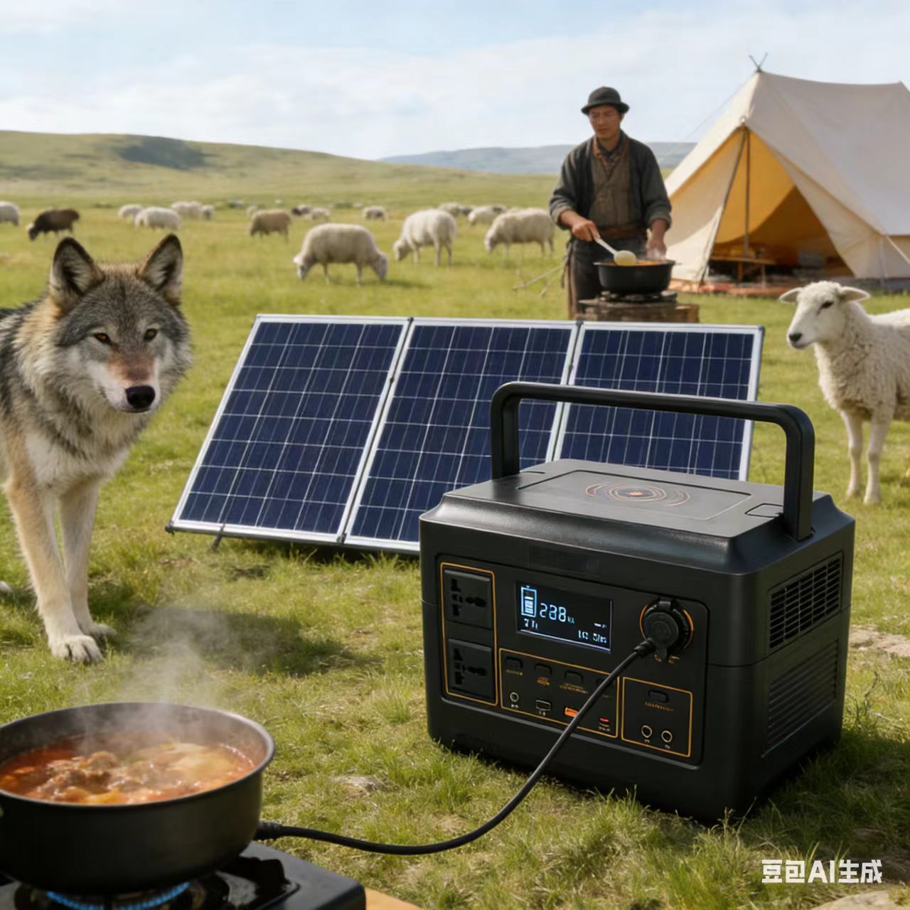 600W Portable Power Station (A Series 320-800Wh)