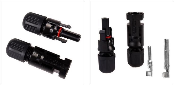 IP67 Waterproof 2.5mm&sup2; 4mm&sup2; 6mm&sup2; 30a 1000v Pv Dc Solar Panel Cable Solar Anti-Backflow Connector for Solar Photovoltaic System