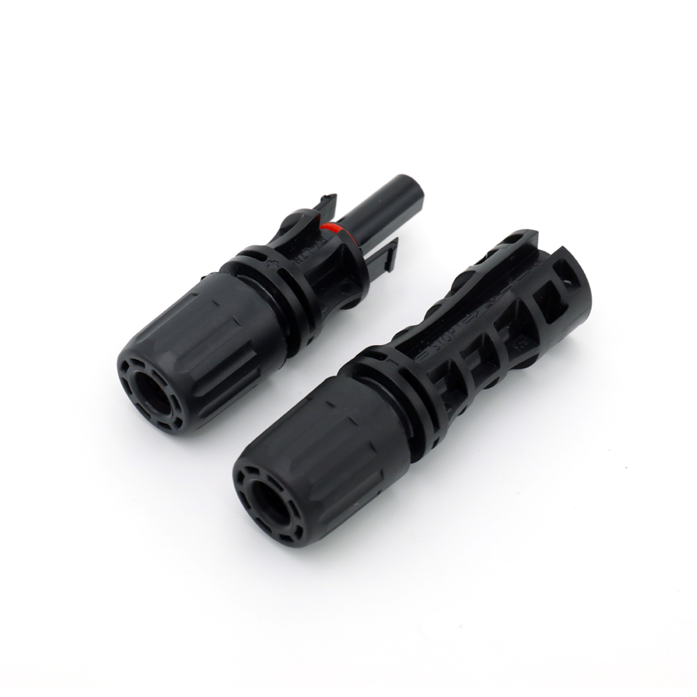 JieXun 1500V MC PPO Connectors 50A Male/Female Power Suitable 2.5/4/6mm2 10/12AWG PV Solar Panel Cable IP67 Waterproof