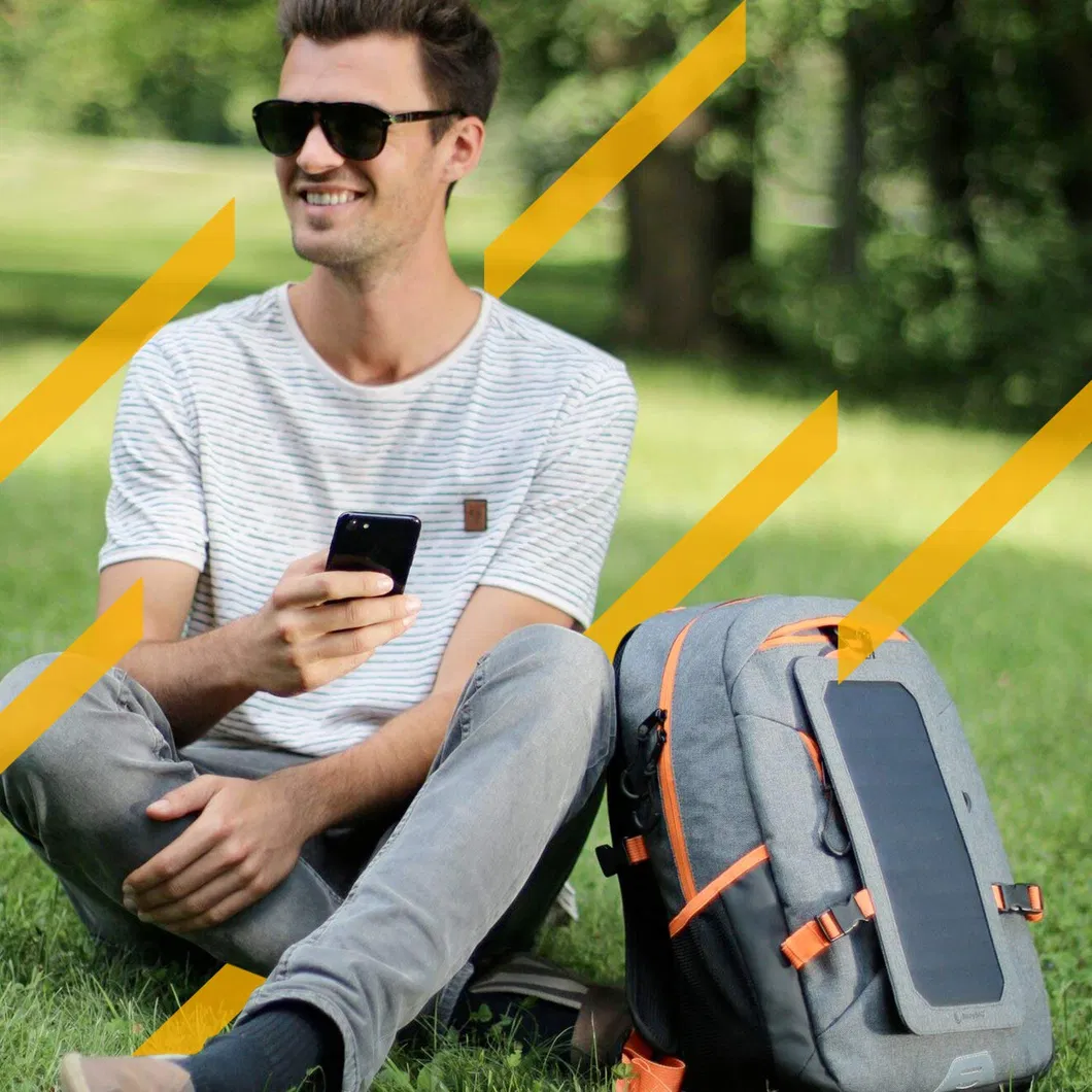 Solar Backpack Laptop Backpacks Charger Business Tablets Travel Backpacks for Men Women