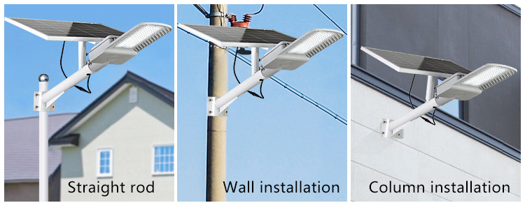 Solar street light detail 4