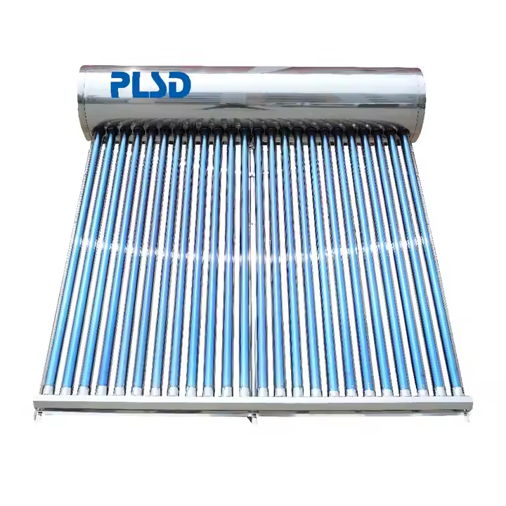 ODM OEM Supplier Hot 100L 200L Compact Pressurized Residential Cheap 5-6 People Wholesale Sola Solar Water Heaters for Hotel