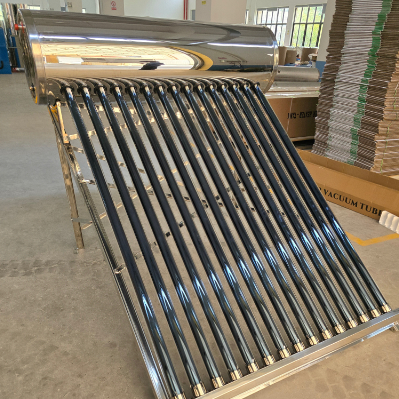 Complete Solar Thermal Water Heating System for Home