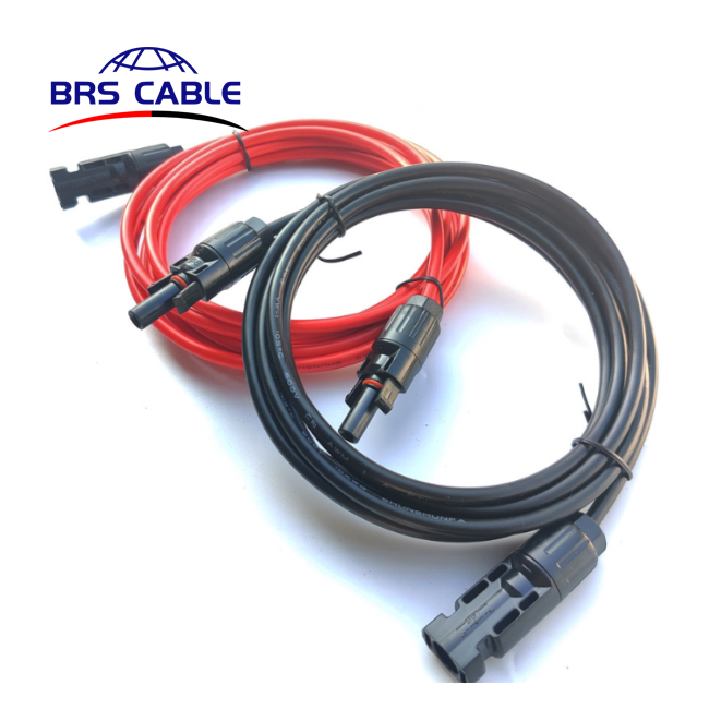 Tuv Approval Solar Extension Cable With Connector