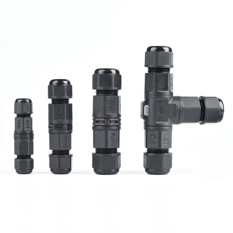 Outdoor Light Box M12 Docking Connector TL20-2/3/4/5/6P 16mm Wire Cable Waterproof Buried Terminal Copper Contact PCB FPC Power