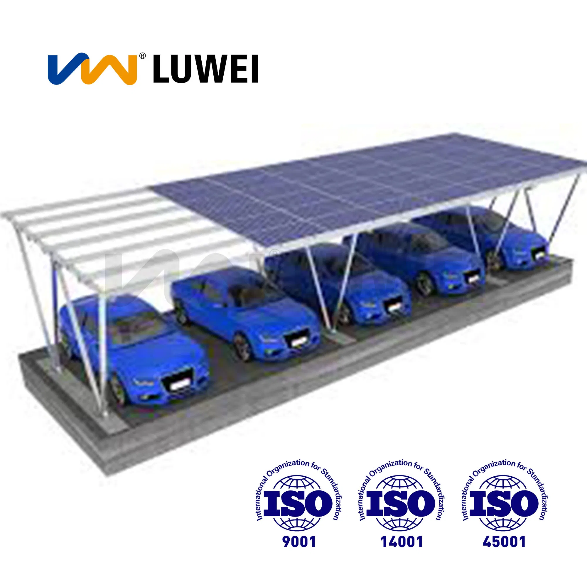 Lightweight Solar Panel Carport 10kw Kit Solar System Mounting Bracket