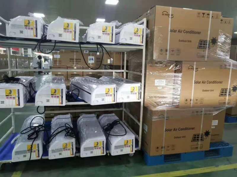 High-Quality DC Solar Air Conditioner Split 48V DC Solar Air Conditioner Window Solar Air Conditioner