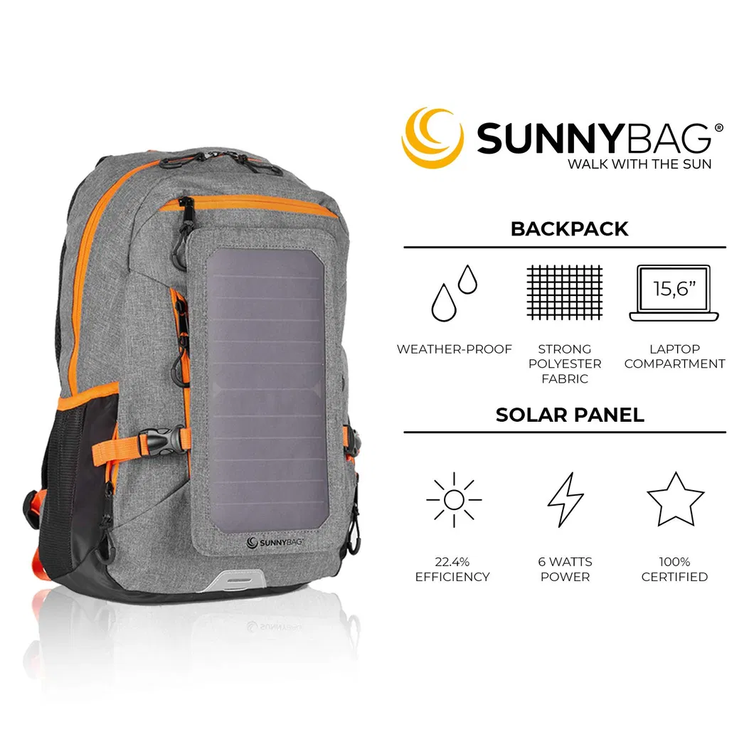 Solar Backpack Laptop Backpacks Charger Business Tablets Travel Backpacks for Men Women