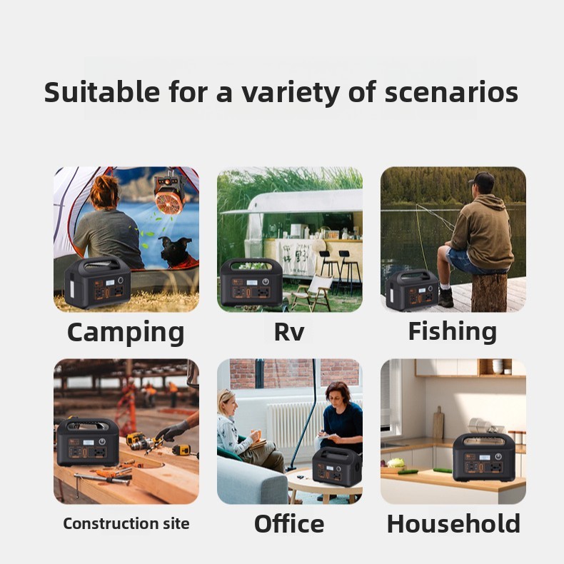 220V Outdoor Mobile Power Portable Pure Sine Wave Self-driving Camping Power Outage Emergency Power Supply Large Capacity Live