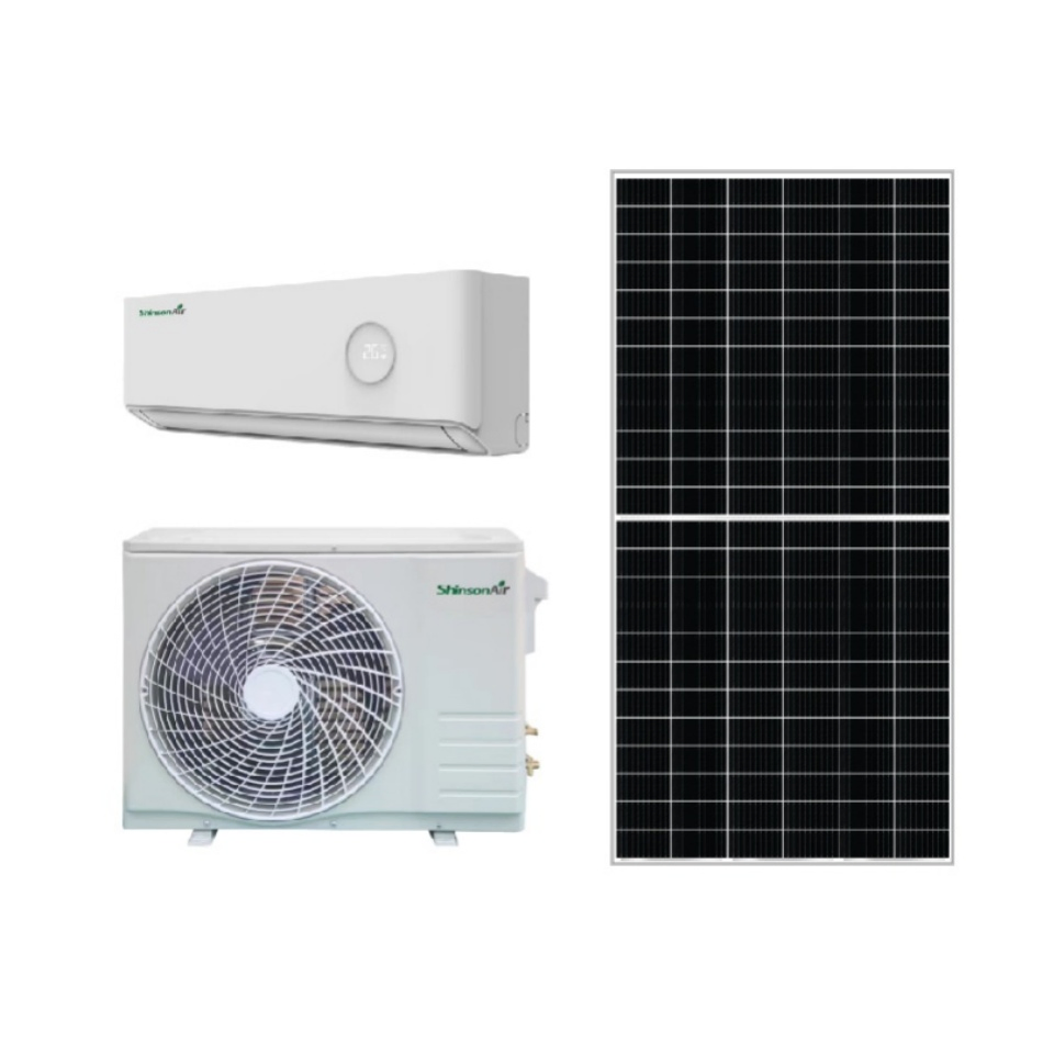 DC-Driven Solar Power Air Conditioner with Wi-Fi