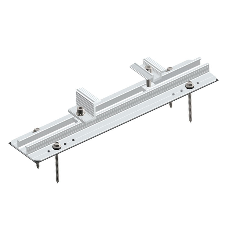 Solar Mount Rail System OEM Customized Aluminum Easy Installation Mini Photovoltaic Bracket Solar Mounting System