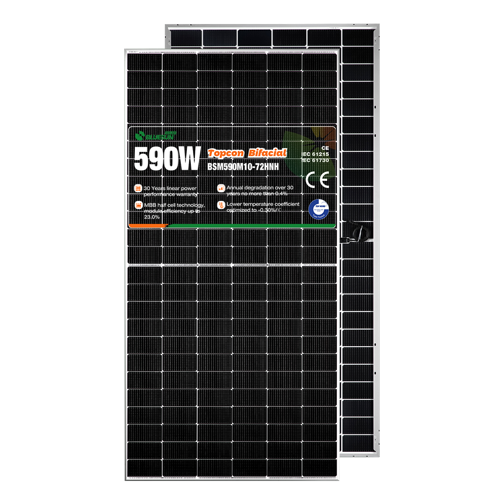 Best Price 425W 450W 565W 600W Topcon Solar Panel Highest Efficiency 600W Solar Panel for Home