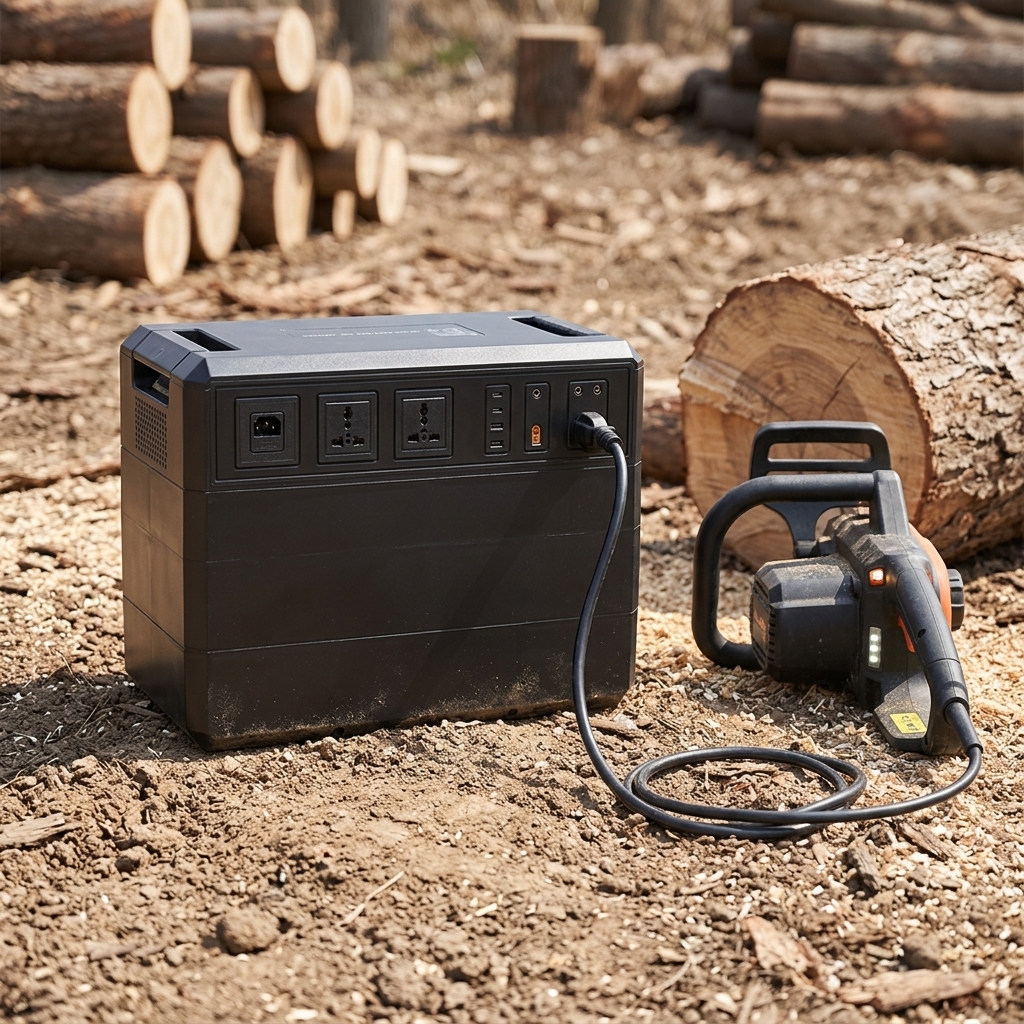 Outdoor Portable Power Station Pure Sine Wave AC 110V Energy Storage Battery Power Banks Power Station