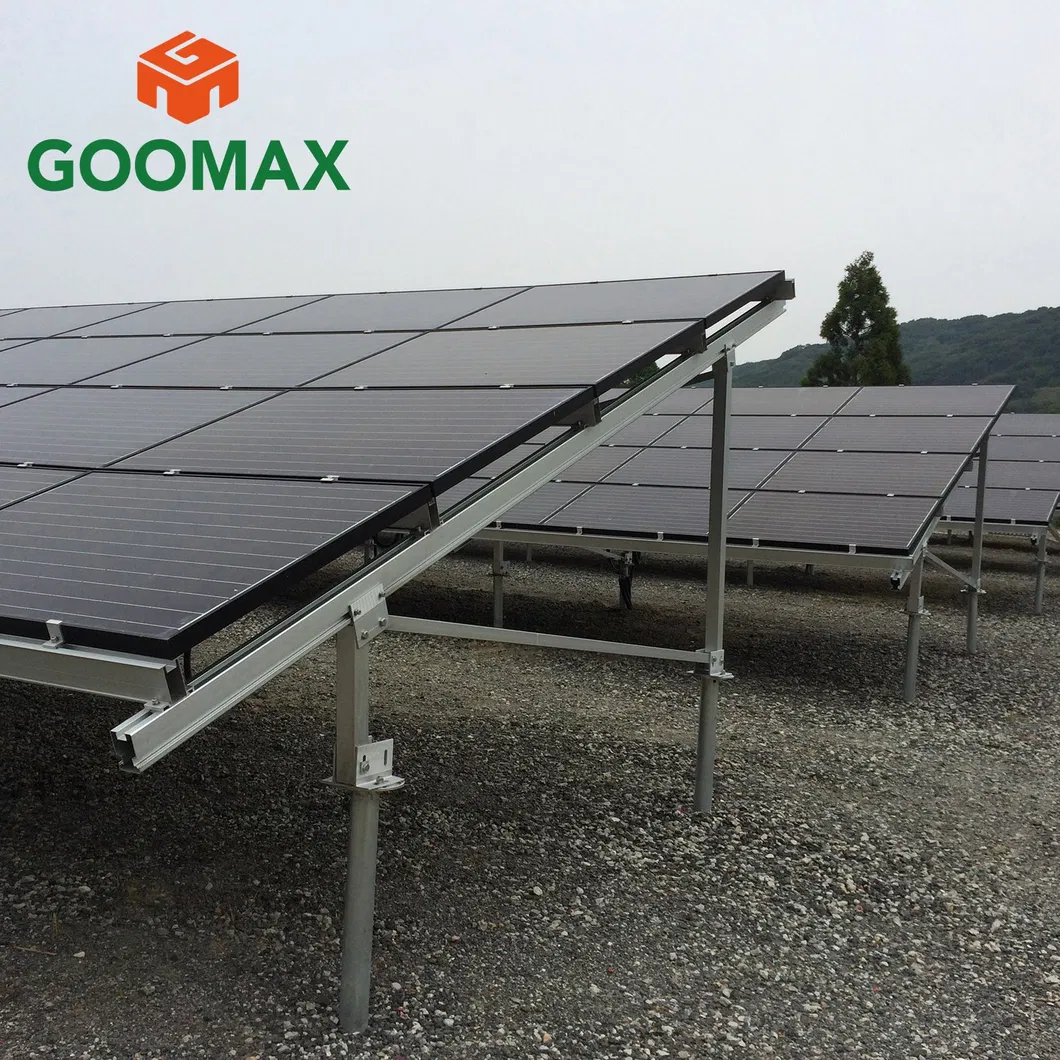 Durable Ground Screw Solar Mounting System for Easy Installation