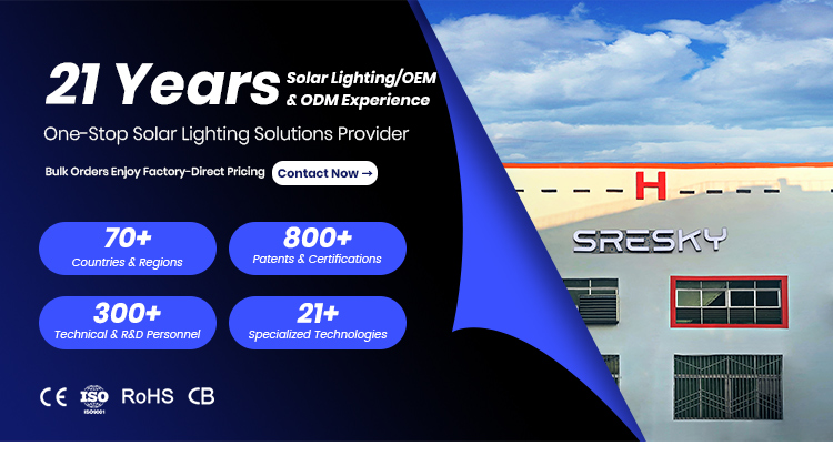 Solar Lighting Banner